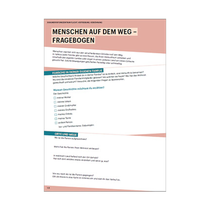 Übersichtsblatt