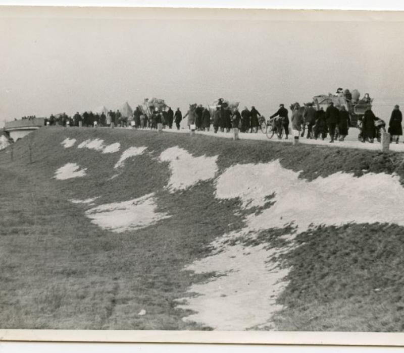 Ein Dorf auf der Flucht