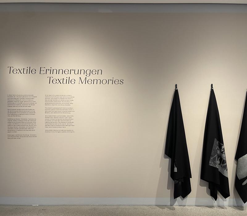 New Gallery Exhibition – Opening: Textile Memories