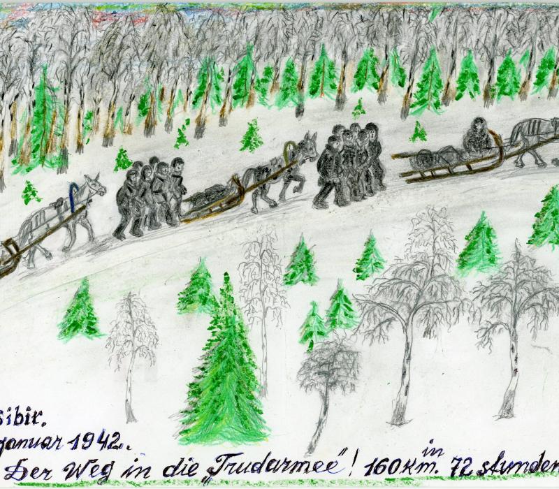Heinrich Schreiner: Von der Wolga nach Sibirien